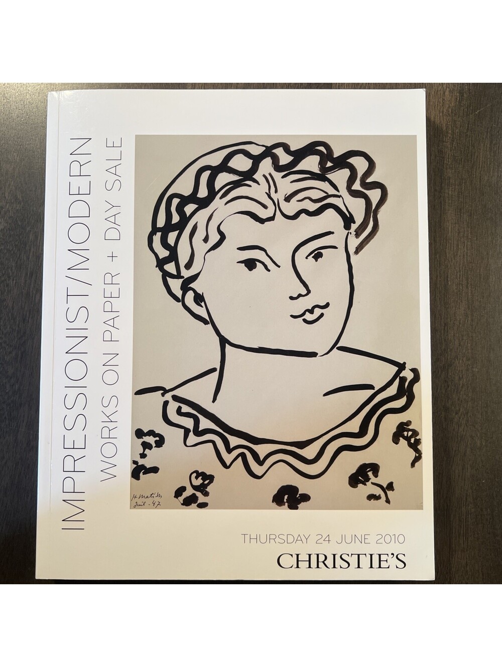 Christie's Impressionist/Modern Works On Paper Auction Catalog 24 June 2010